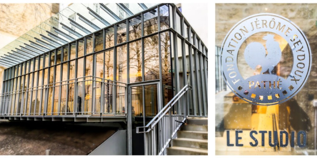 Le bookstore de la fondation Jérôme Seydoux-Pathé, l’acier au service d’un design unique