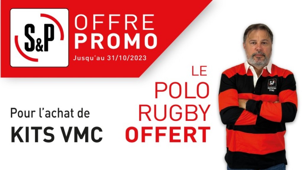 Offre promotionnelle de rentrée : votre polo de rugby S&P offert !