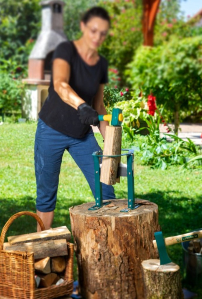 Leborgne® présente le refendeur de bûches inversé