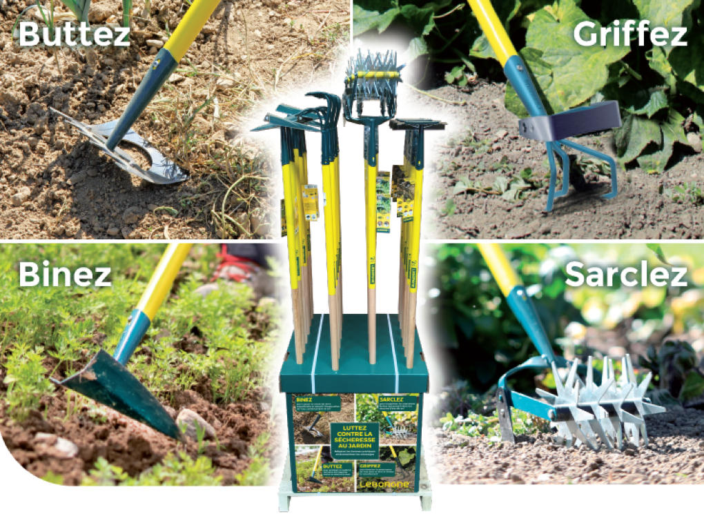 Leborgne® présente ses outils pour préserver les jardins de la sécheresse