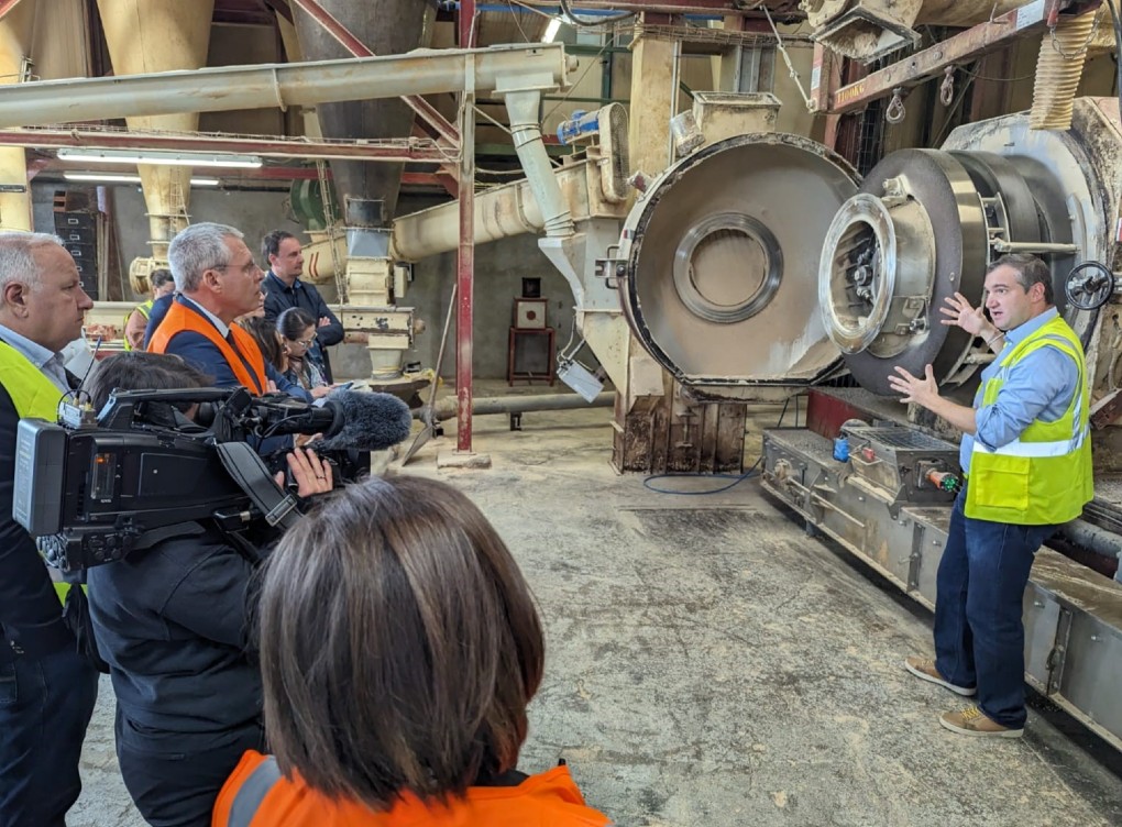 Les élus d’Auvergne-Rhône-Alpes se déplacent dans l’Ain pour découvrir la filière des granulés de bois