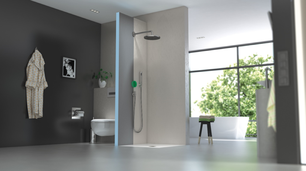 L'encastré dans la salle de bain : wedi et Hansgrohe main dans la main pour innover et conquérir le marché français